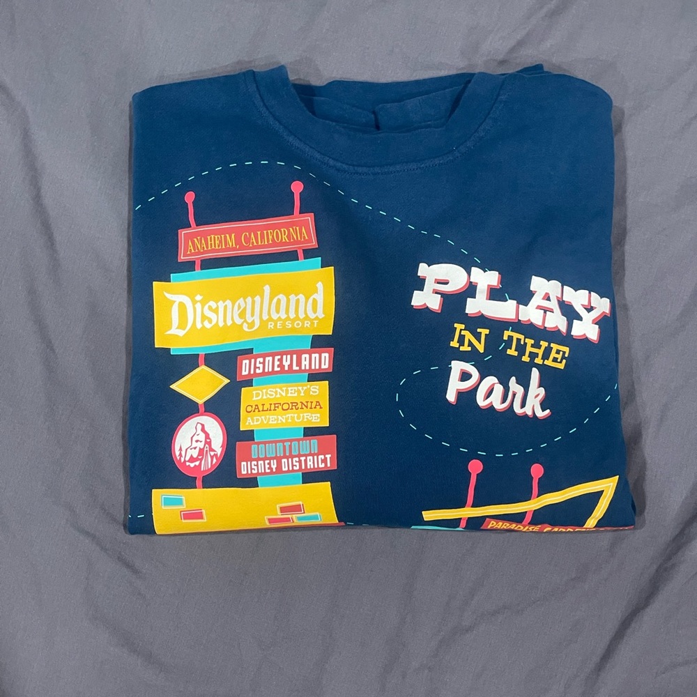 Disney Blue 'Play in the Park' sweatshirt